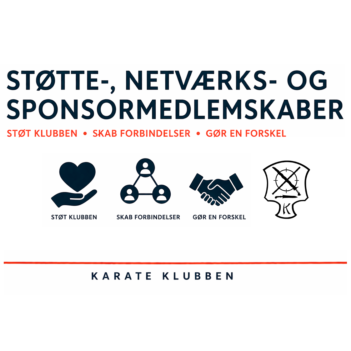 Støtte-, Netværks- og Sponsormedlemskaber