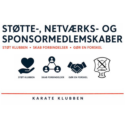 Støtte-, Netværks- og Sponsormedlemskaber